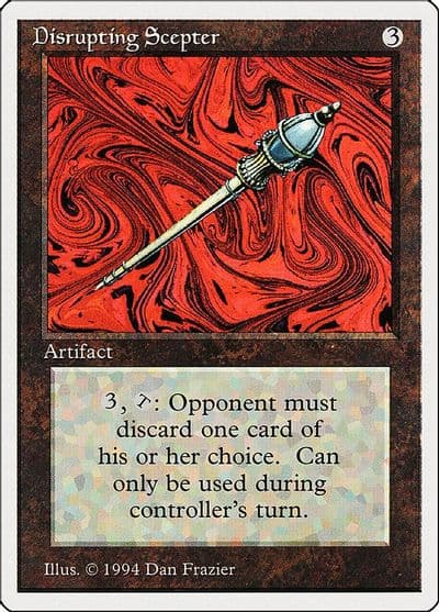 Disrupting Scepter Summer Magic Magic card