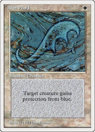 Blue Ward Summer Magic Magic card