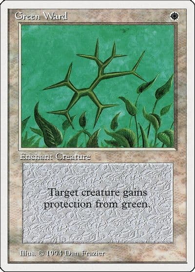 Green Ward Summer Magic Magic card