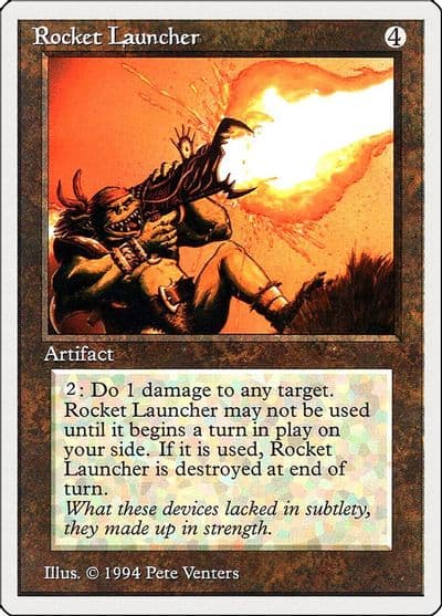 Rocket Launcher Summer Magic Magic card