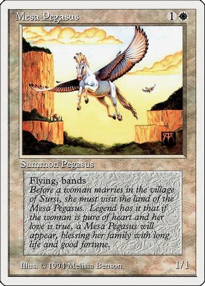 Mesa Pegasus Summer Magic Magic card