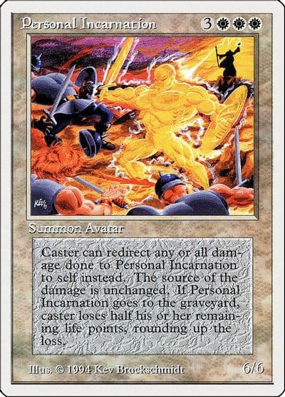 Personal Incarnation Summer Magic Magic card