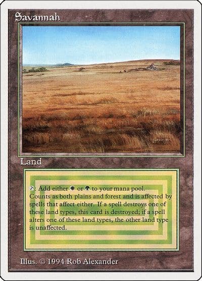 Savannah Summer Magic Magic card