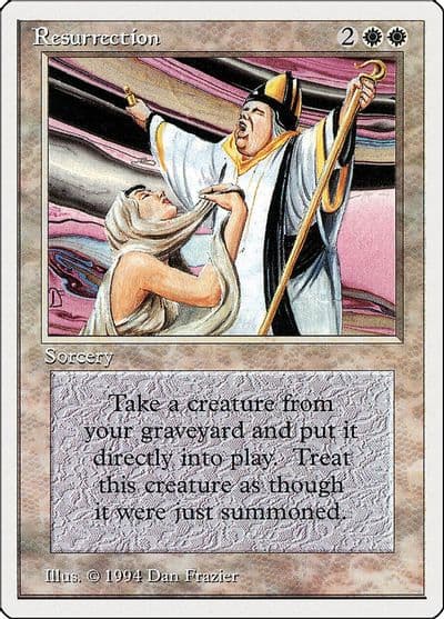 Resurrection Summer Magic Magic card