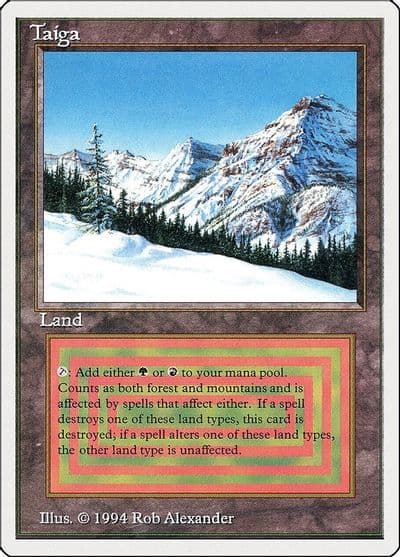 Taiga Summer Magic Magic card