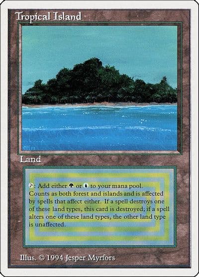 Tropical Island Summer Magic Magic card