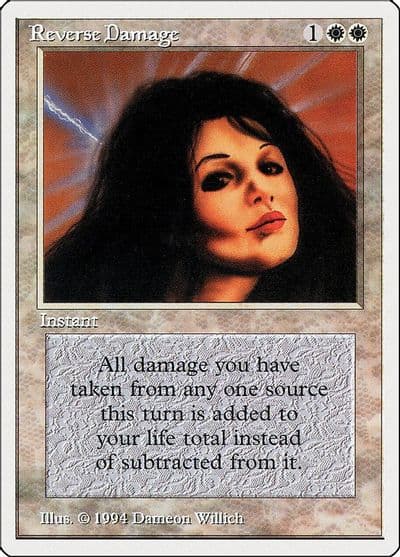 Reverse Damage Summer Magic Magic card