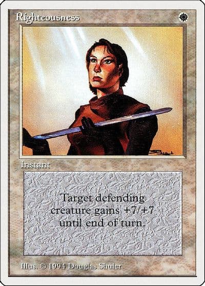Righteousness Summer Magic Magic card