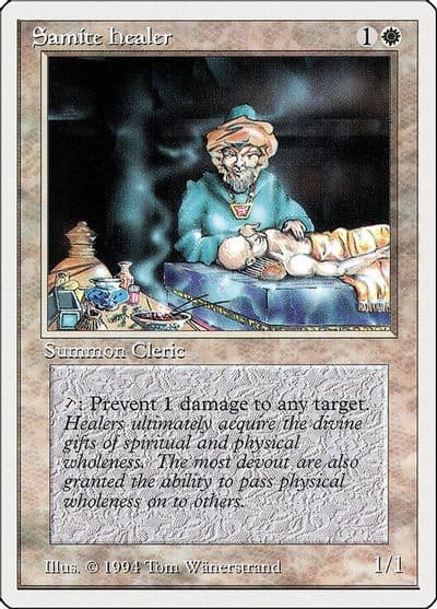 Samite Healer Summer Magic Magic card