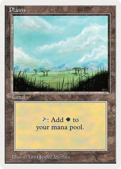 Plains B Summer Magic Magic card