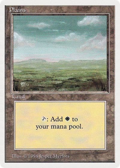 Plains C Summer Magic Magic card