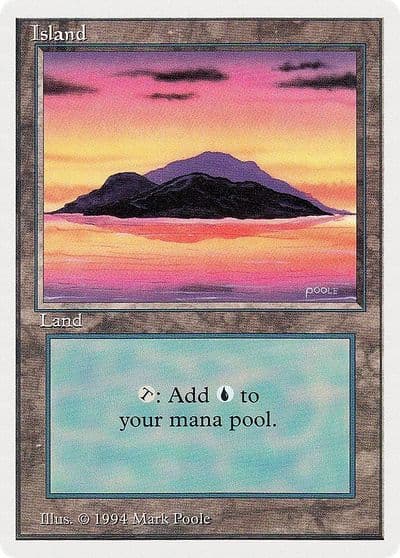 Island A Summer Magic Magic card