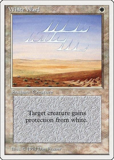 White Ward Summer Magic Magic card