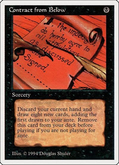 Contract from Below Summer Magic Magic card