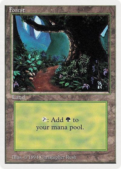 Forest B Summer Magic Magic card