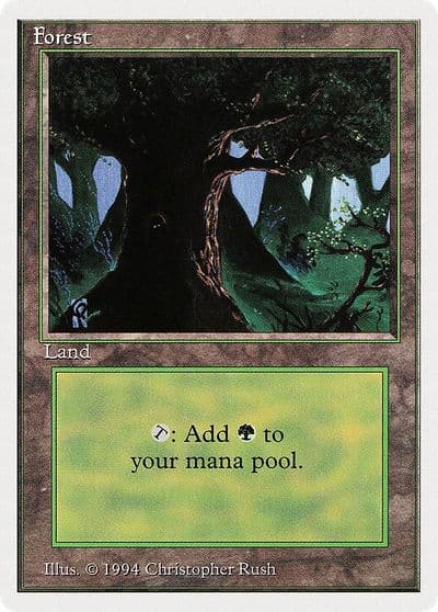 Forest C Summer Magic Magic card
