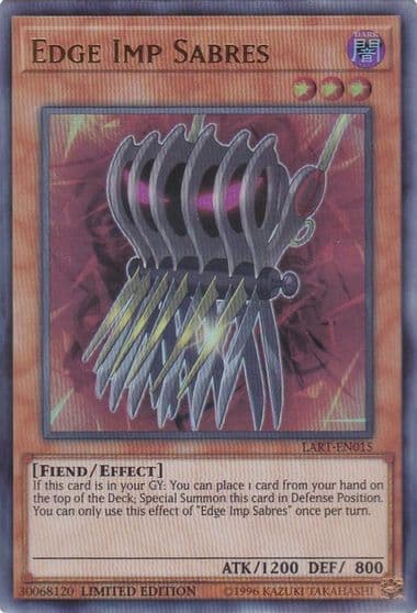 Edge Imp Sabres The Lost Art Promotion Yu-Gi-Oh! card