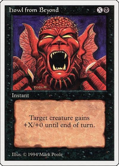 Howl from Beyond Summer Magic Magic card