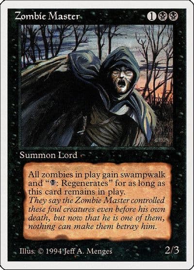 Zombie Master Summer Magic Magic card