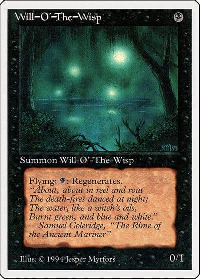 Will o the Wisp Summer Magic Magic card