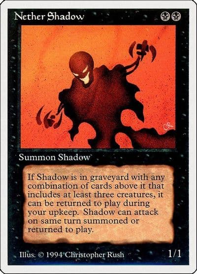 Nether Shadow Summer Magic Magic card