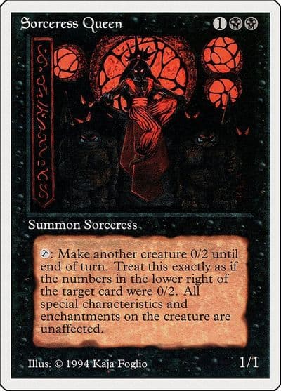 Sorceress Queen Summer Magic Magic card