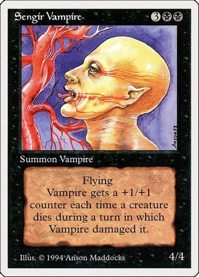 Sengir Vampire Summer Magic Magic card