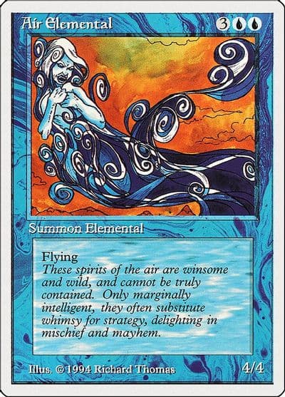 Air Elemental Summer Magic Magic card