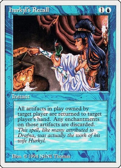 Hurkyls Recall Summer Magic Magic card