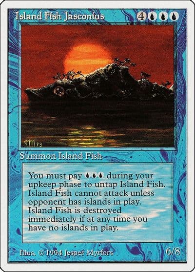 Island Fish Jasconius Summer Magic Magic card