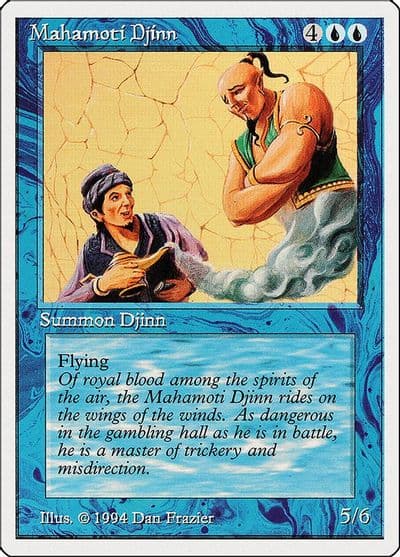 Mahamoti Djinn Summer Magic Magic card