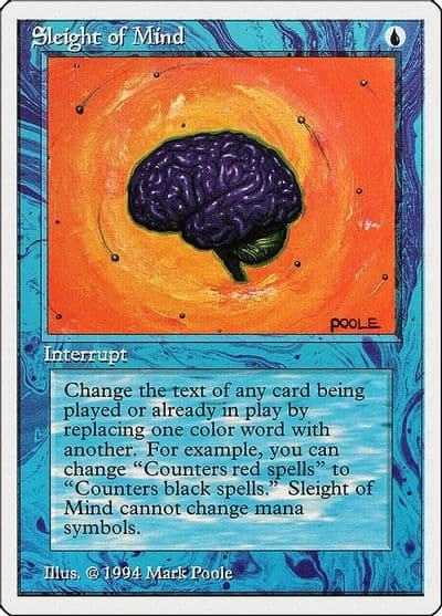 Sleight of Mind Summer Magic Magic card