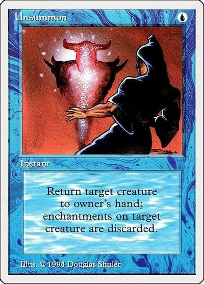 Unsummon Summer Magic Magic card