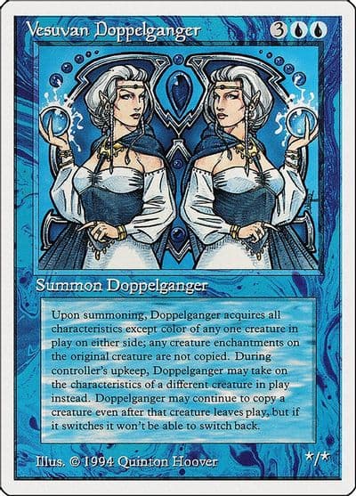 Vesuvan Doppelganger Summer Magic Magic card