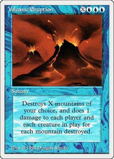 Volcanic Eruption Summer Magic Magic card
