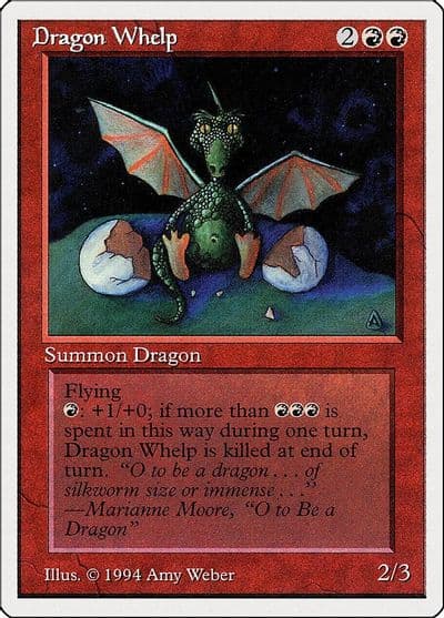 Dragon Whelp Summer Magic Magic card