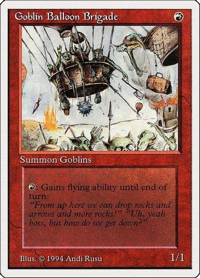 Goblin Balloon Brigade Summer Magic Magic card