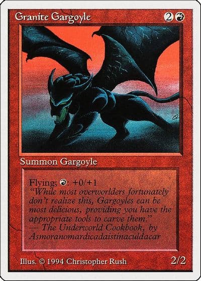 Granite Gargoyle Summer Magic Magic card