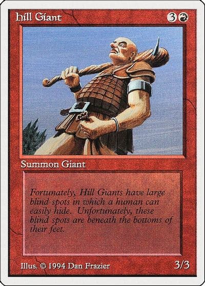 Hill Giant Summer Magic Magic card