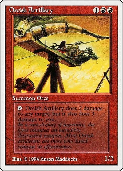 Orcish Artillery Summer Magic Magic card