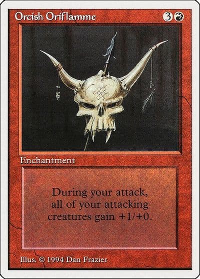 Orcish Oriflamme Summer Magic Magic card