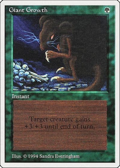 Giant Growth Summer Magic Magic card