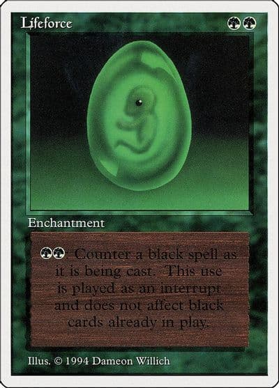 Lifeforce Summer Magic Magic card