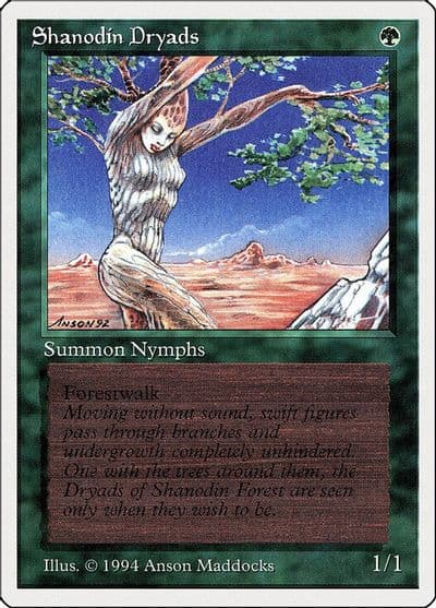 Shanodin Dryads Summer Magic Magic card