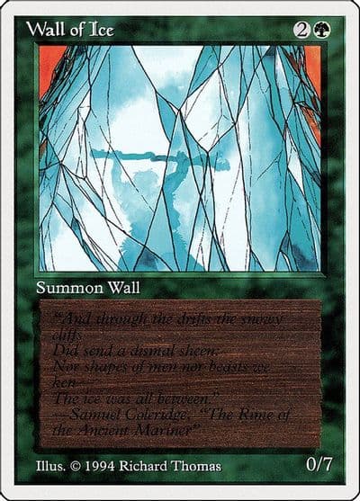 Wall of Ice Summer Magic Magic card