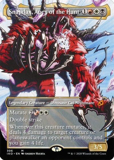 Snapdax Apex of the Hunt Showcase Ikoria: Lair of Behemoths Magic card