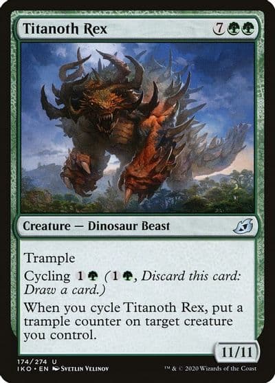Titanoth Rex Ikoria: Lair of Behemoths Magic card