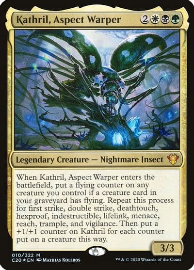Kathril Aspect Warper Commander 2020 Magic card