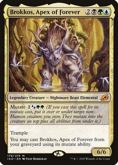 Brokkos Apex of Forever Ikoria: Lair of Behemoths Magic card