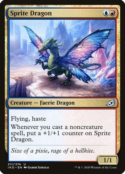Sprite Dragon Ikoria: Lair of Behemoths Magic card